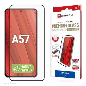 Displex pellicola protettiva display Premium (copertura totale, 10H) per Samsung A57, copertura totale