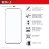 Displex pellicola protettiva display Premium (copertura totale, 10H) per Samsung A57, copertura totale