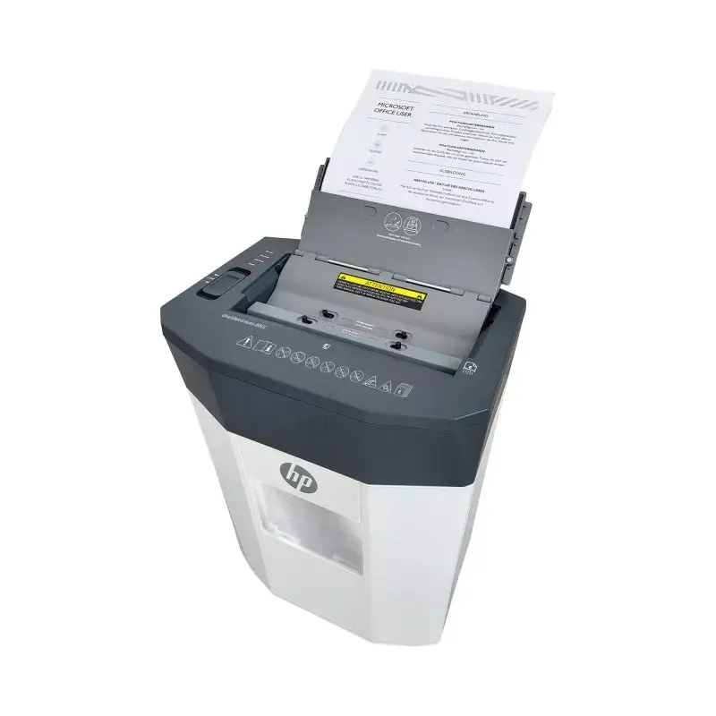 HP OneShred Auto 80CC distruggidocumenti taglio incrociato 68 dB 22 cm bianco
