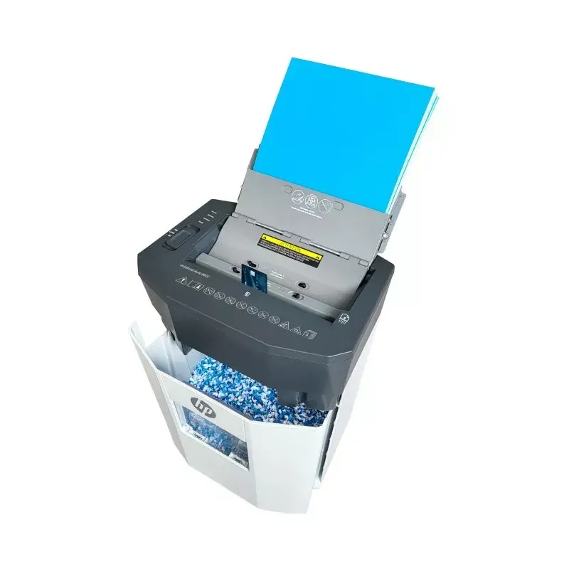 HP OneShred Auto 80CC distruggidocumenti taglio incrociato 68 dB 22 cm bianco