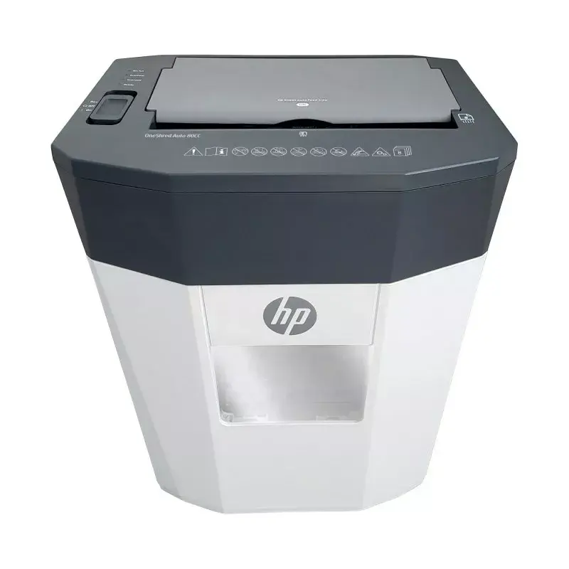 HP OneShred Auto 80CC distruggidocumenti taglio incrociato 68 dB 22 cm bianco