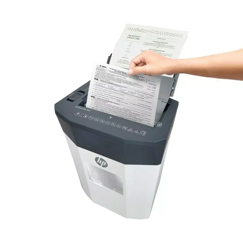 HP OneShred Auto 80CC distruggidocumenti taglio incrociato 68 dB 22 cm bianco