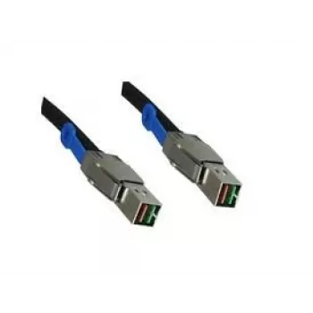 Microconnect cavo Serial Attached SCSI (SAS) SFF8644/SFF8644-200 2 m nero