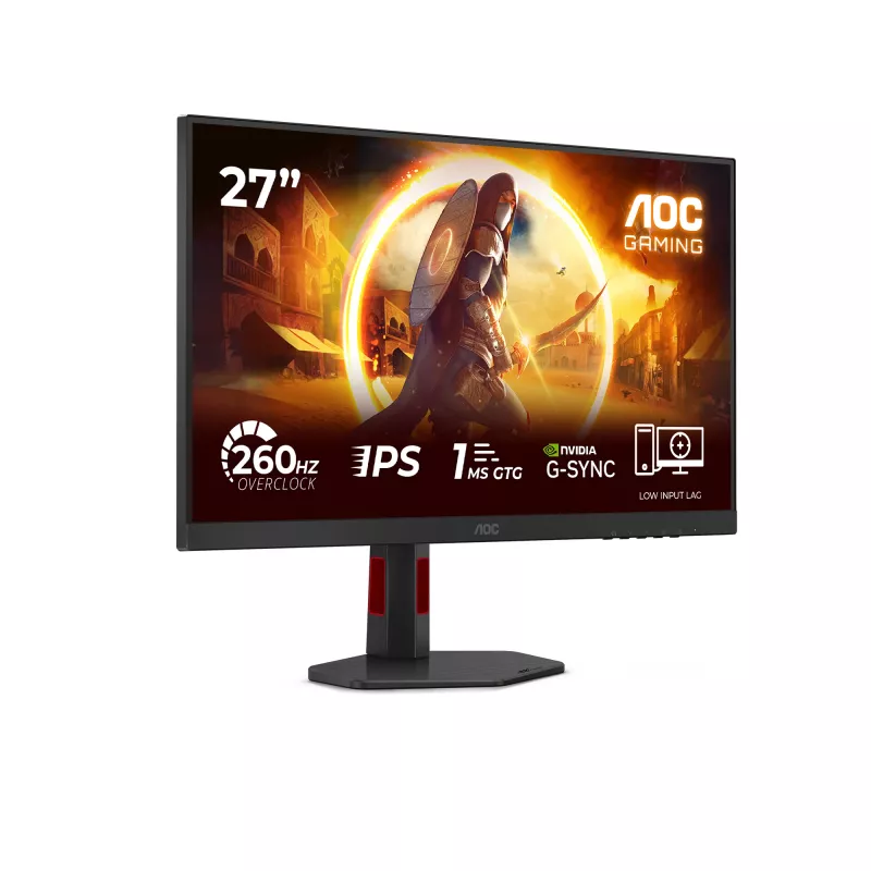 AOC G4 27G4ZR monitor per computer 68,6 cm (27 pollici) 1920 x 1080 pixel Full HD LED nero, rosso