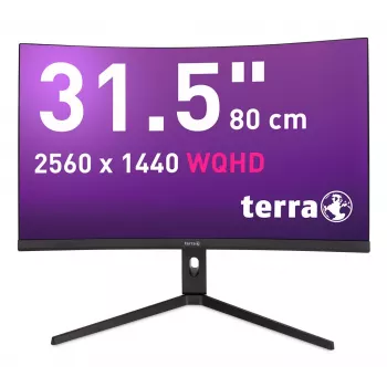TERRA 3285W monitor per computer 80 cm (31,5 pollici) 2560 x 1440 pixel Wide Quad HD LCD nero