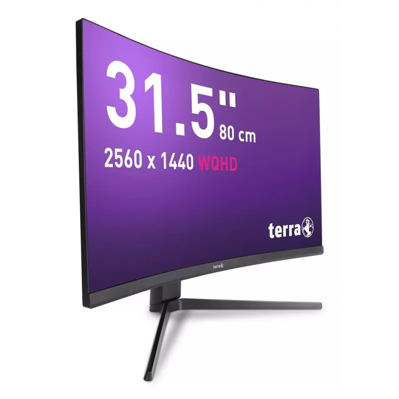 TERRA 3285W monitor per computer 80 cm (31,5 pollici) 2560 x 1440 pixel Wide Quad HD LCD nero