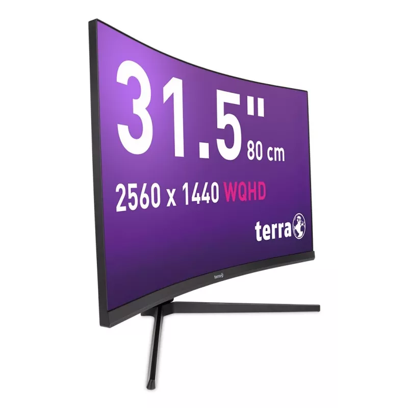 TERRA 3285W monitor per computer 80 cm (31,5 pollici) 2560 x 1440 pixel Wide Quad HD LCD nero