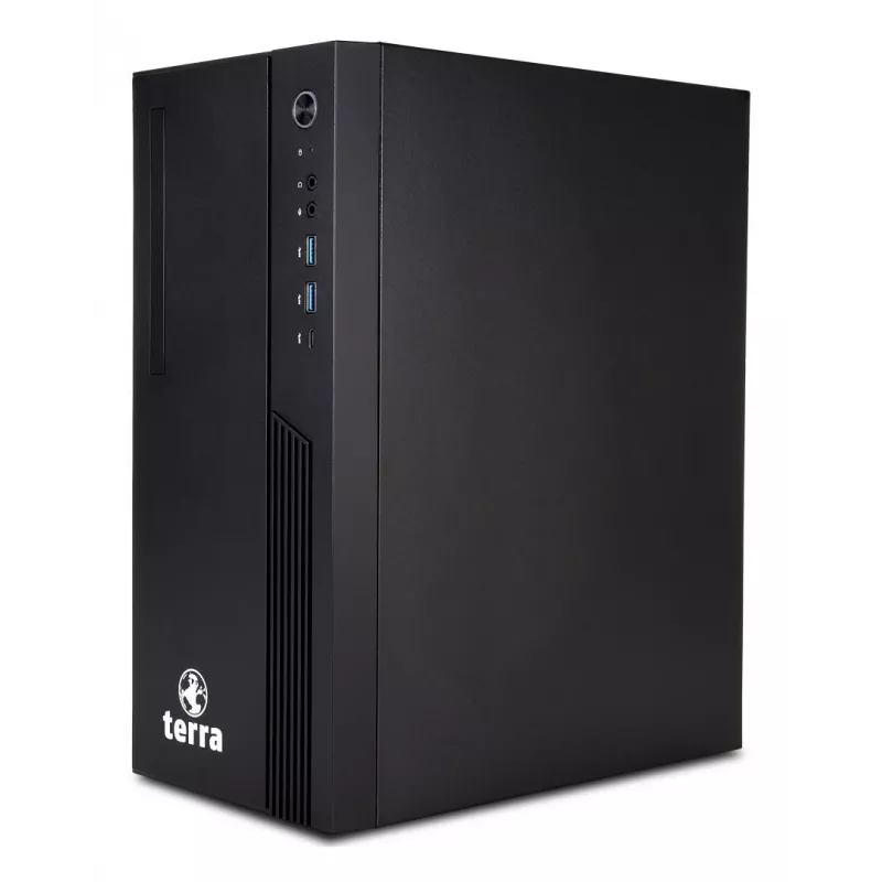 TERRA EU1000134 PC Intel® Core™ i3 i3-12100 8 GB DDR5-SDRAM 500 GB SSD Windows 11 Pro Micro Tower Nero