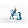 schleich BAYALA Aryon sull'unicorno, 5 anno/i, Elfi del Sole, Unicorni & Fate, Multicolore