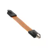 Passacavo per finestra InLine cavo SAT extra piatto per connettore F, 0,11 m cavo, 23×265×12 mm