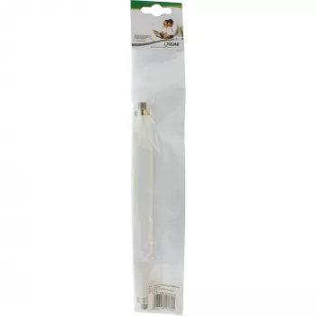 Passacavo per finestra per cavo SAT InLine connettore F maschio–maschio, bianco, 21×220×13 mm