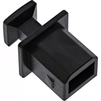 InLine tappo parapolvere per connettore USB-B femmina, nero, 50 pz.