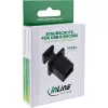 InLine tappo parapolvere per connettore USB-B femmina, nero, 50 pz.