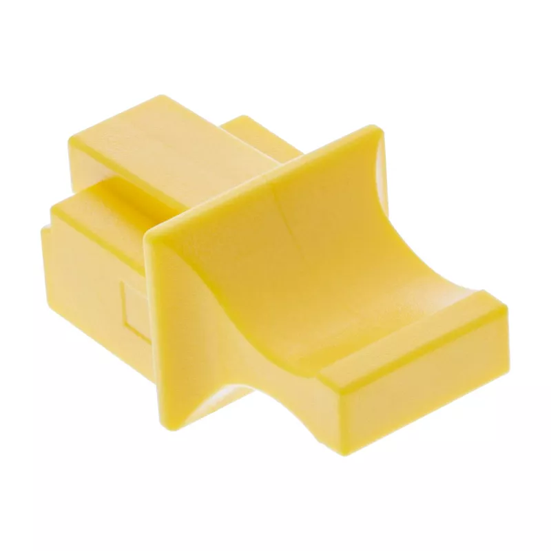 InLine tappo parapolvere per connettore RJ45 femmina, giallo, 10 pz.