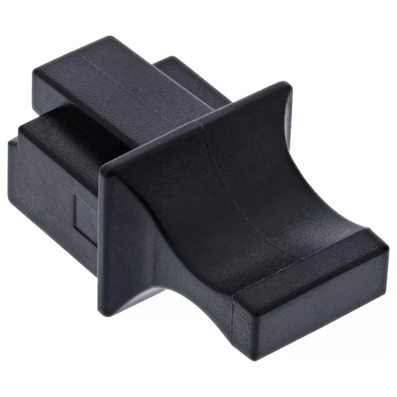Tappo parapolvere per connettore RJ45 femmina InLine 59942C nero 10 pz.