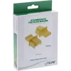 InLine tappo parapolvere per connettore RJ45 femmina, giallo, 100 pz.