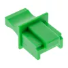 InLine tappo parapolvere per connettore RJ45 femmina, verde, 100 pz.