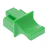 InLine tappo parapolvere per connettore RJ45 femmina, verde, 100 pz.