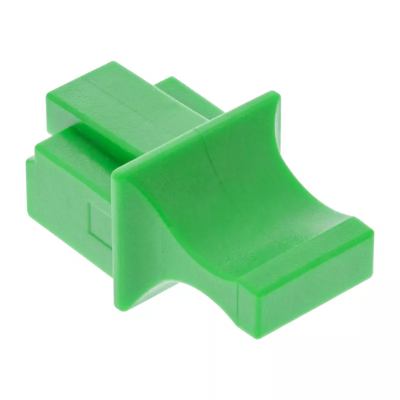 InLine tappo parapolvere per connettore RJ45 femmina, verde, 100 pz.