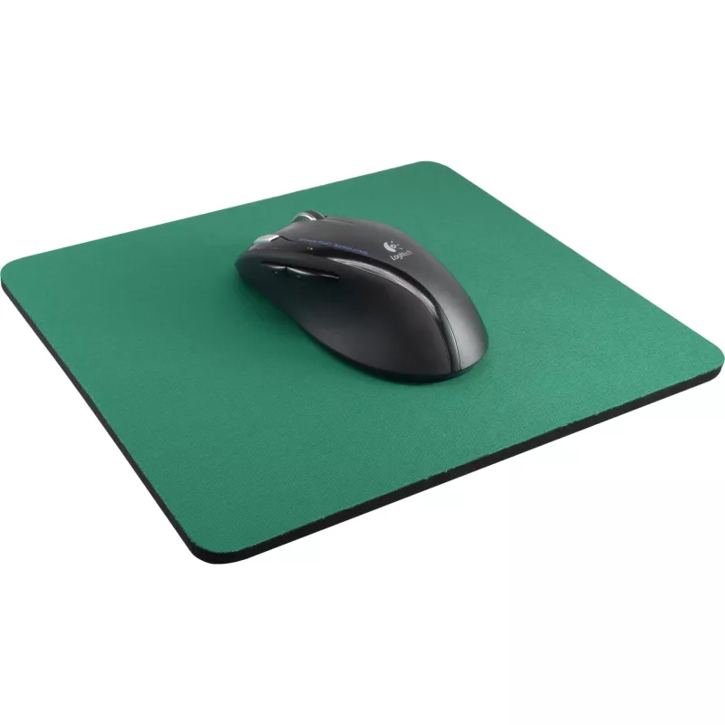 Tappetino per mouse InLine 250x220x6 mm verde superficie in tessuto antiscivolo