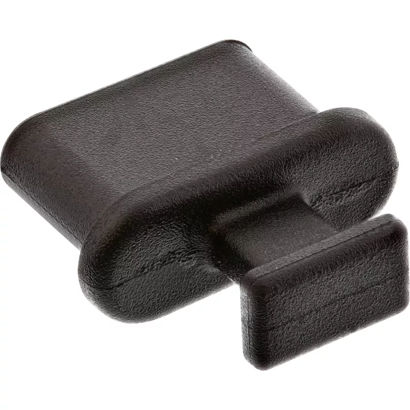 Tappo antipolvere per connettore femmina USB-C InLine 59948M nero 50 pz.