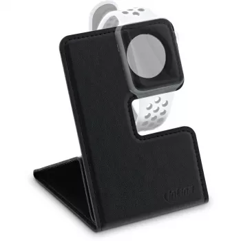 Supporto passivo pieghevole InLine per Apple Watch, nero, per scrivania/mensola