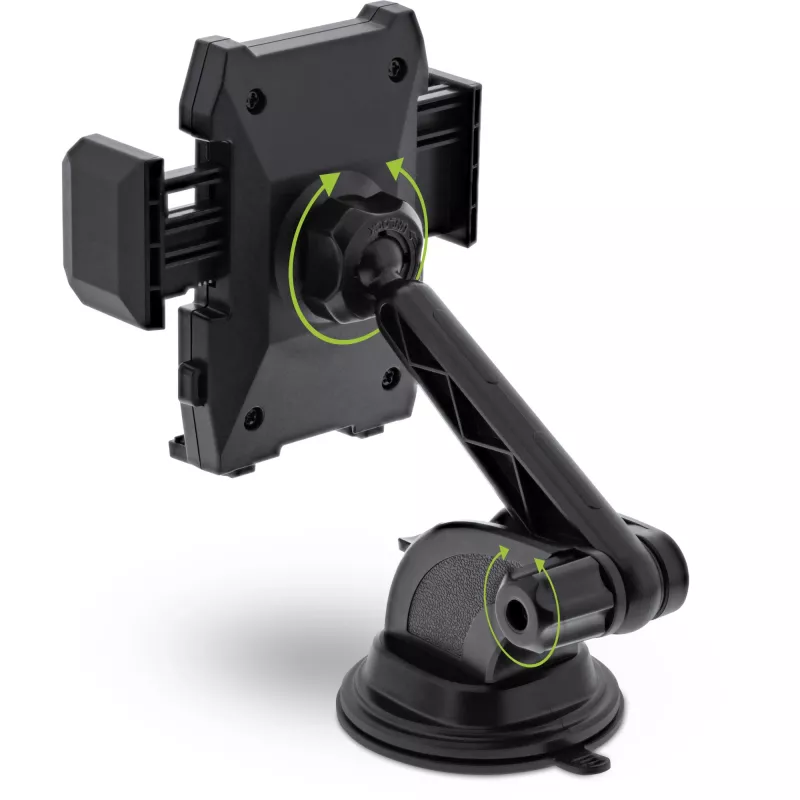 Supporto auto per smartphone InLine ONE CLICK EASY II — supporto passivo universale, nero