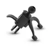 Supporto auto per smartphone InLine ONE CLICK EASY II — supporto passivo universale, nero