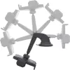 Supporto auto per smartphone InLine ONE CLICK EASY II — supporto passivo universale, nero