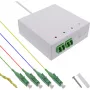 Box di connessione FTTH InLine preassemblato 4x LC/APC 9/125µm 30 m