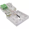 Presa di connessione FTTH InLine preassemblata 4x LC/APC 9/125µm 40 m