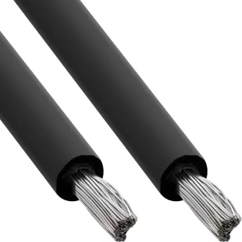 InLine 94400S cavo di installazione solare H1Z2Z2-K, 4 mm2, 100 m, nero