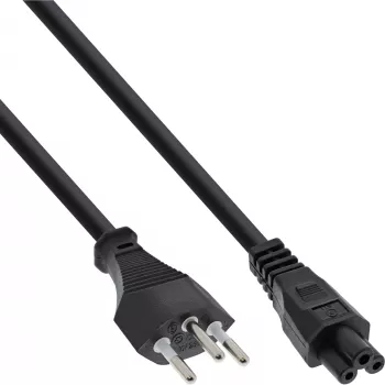 InLine B-16656C B-Pack 35 pz. cavo di alimentazione per notebook, Swiss Plug a C5, 2 m