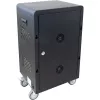Organizer per stazione di ricarica InLine 31516E autoportante acciaio nero