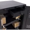 Organizer per stazione di ricarica InLine 31516E autoportante acciaio nero