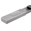 Xavax 00110931 supporto universale da parete per microonde, argento