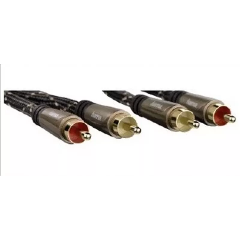 Hama 122292 cavo audio 1,5 m 2 x RCA nero