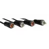 Hama 00122329 cavo audio 2,5 m 2 x cinch nero