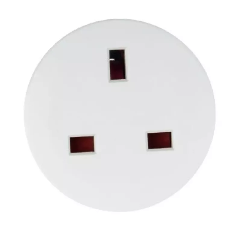 Hama 00121991 adattatore di rete tipo F tipo G (UK) bianco