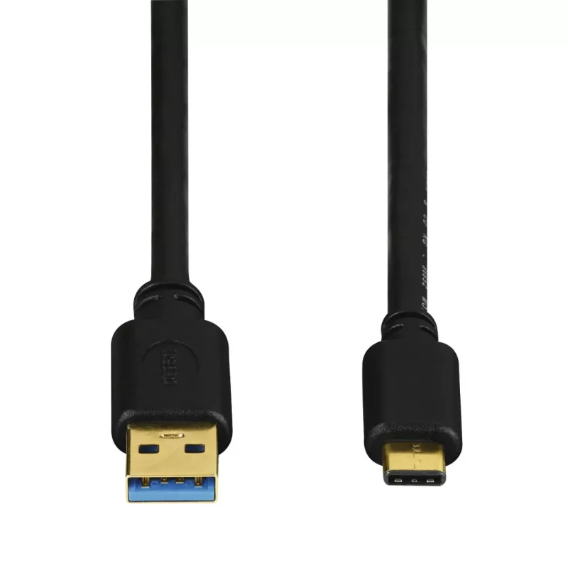 Hama USB-C/USB A, 1,8 m cavo USB USB 3.2 Gen 2 (3.1 Gen 2) USB C nero