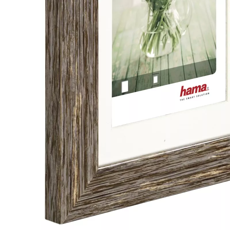 Hama Chalet cornice singola marrone, grigio