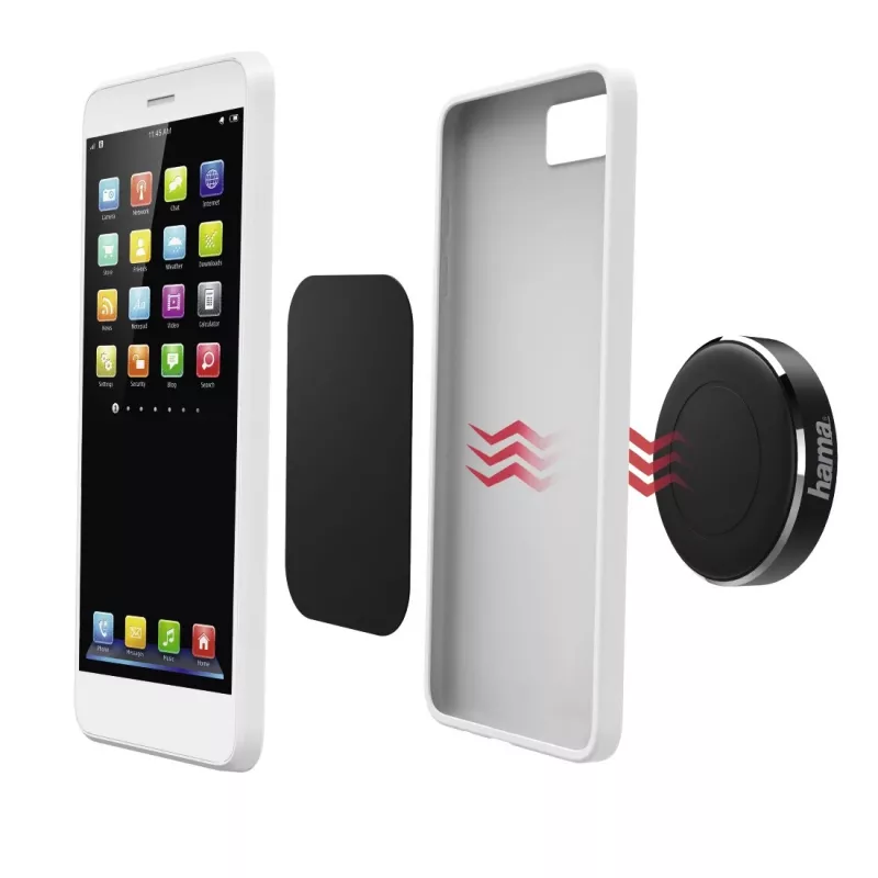 Hama 00183283 supporto passivo per cellulare/smartphone nero