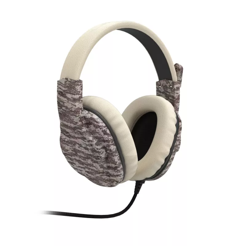 Hama SoundZ 333 headset con filo fascia per la testa gaming USB Type-A beige, marrone