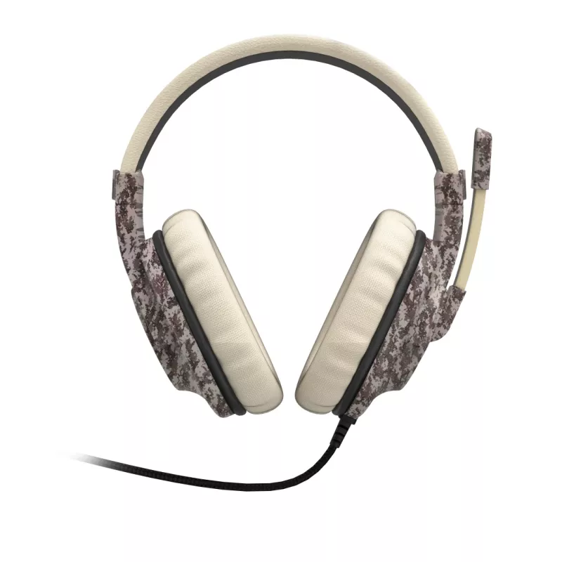 Hama SoundZ 333 headset con filo fascia per la testa gaming USB Type-A beige, marrone