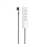Hama P2223762 Protezione da sovratensione Nero, Bianco 4 uscite AC 250 V 3 m