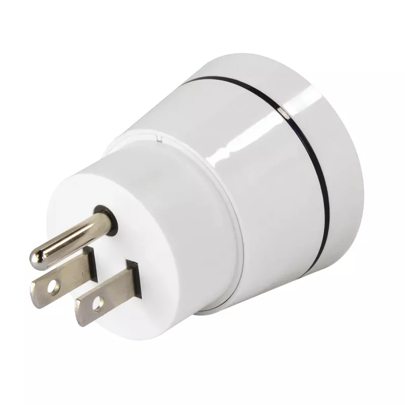 Hama 00223432 Adattatore da viaggio tipo B tipo C (spina europea)+tipo F Bianco
