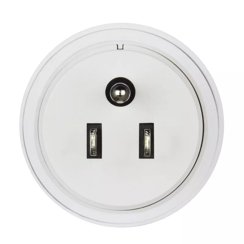Hama 00223432 Adattatore da viaggio tipo B tipo C (spina europea)+tipo F Bianco