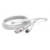 Hama 00205032 Cavo coassiale 2,5 m RJ-45 Bianco