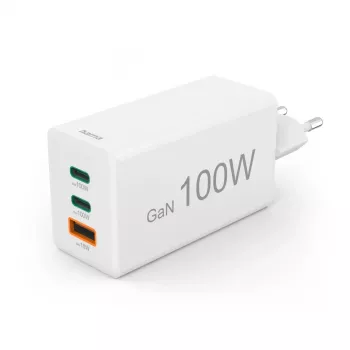 Hama 00125140 Caricabatterie per dispositivi mobili Universale Bianco AC Ricarica rapida Interno