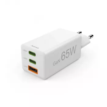Hama 00125142 Caricabatterie per dispositivi mobili Universale Bianco AC Ricarica rapida Interno